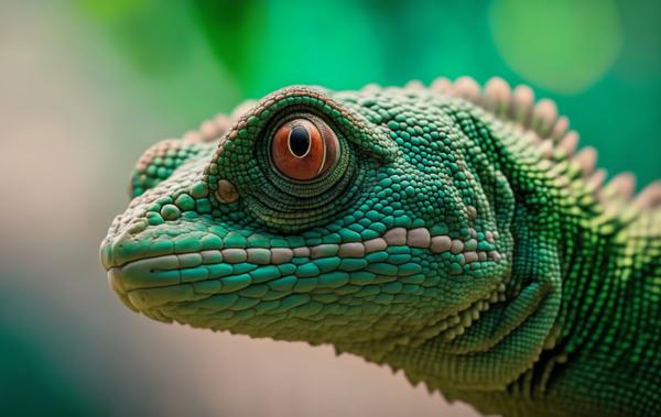 Download: An image of a Green Chameleon-banrupi