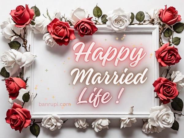 Download beautiful married life wishes, celebrating love, happiness and togetherness.-banrupi