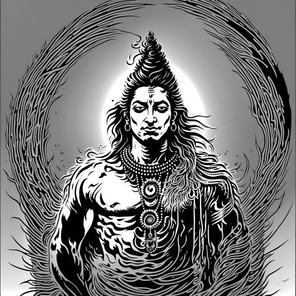 Download: This image shows the Hindu god lord shiva..-banurpi