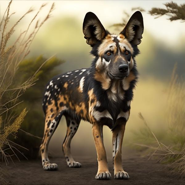 An image of a wild dog-banrupi