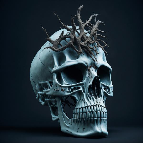Download: An image of a skull of a dead human beings-banrupi