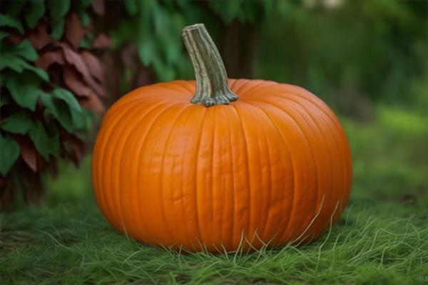 An image of a big yellow pumpkin-banrupi